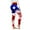 Red, variant on Tejiojio Fall Clearance Women Girls Leggings Skinny Independence Day Printed High Waist Stretchy Tights Trouser Yoga Pants