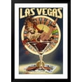 thumbnail image 2 of Art.com Las Vegas, Nevada - Casino Pinup Girl Art Print by Lantern Press, Black Frame Wall Art, 32" x 44", 2 of 5