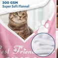 thumbnail image 3 of Gifts for Cat Lovers, Custom Cat Themed Blanket Personalised Photo Blanket for Pets, Cat Lovers Gift Ideas Soft Throw Blankets for Women Girls Christmas Birthday Gifts with Cute Cats, 3 of 6
