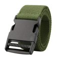thumbnail image 3 of Cinturón de lona unisex Cinturón deportivo de trabajo militar Cinturón de lona (verde uno), 3 of 5