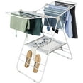 thumbnail image 2 of Honey-Can-Do Large Expandable and Collapsible Gullwing Clothes Drying Rack DRY-09805 White, 2 of 4