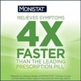 Monistat 3Day Women's Yeast Infection Treatment 1x Applicator, 1x 25g
