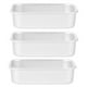 thumbnail image 1 of Moldes de pastel de Gel de aleación de aluminio, 3 uds., para hamburguesa, pastel, tostada, bandejas de molde para hornear, 1 of 5