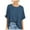 Dark Blue, variant on Vetement Femme ete 2025 Womens Short Sleeve Oversized Tops Summer Crew Neck Loose Casual Tee T Shirt Casual T Shirt Long Sleeve Running Shirts Workout Dry Tee Shirts Women Solid Color Womens M