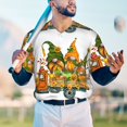 thumbnail image 6 of Daiia Thanksgiving Truck Mens Baseball Jersey Button Down Shirts Short Sleeve Sports Uniforms-X-Large, 6 of 9