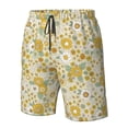 thumbnail image 4 of Fotbe Cute Sunflower Trajes de Baño Estampados para Hombre, Shorts de Verano de Secado Rápido, Ropa de Playa, Bañadores-3X-Large, 4 of 6