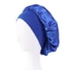 thumbnail image 1 of Gorro de dormir de satén con ala ancha, banda para el pelo, sombrero redondo, sombrero con cinta, sombrero para salón de belleza, sombrero para el hogar, 1 of 6