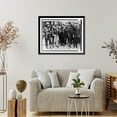 thumbnail image 4 of Historic Framed Print, German prisoners captured at Dieppe, 17-7/8" x 21-7/8", 4 of 9