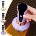 thumbnail image 1 of Afeitadora y Quitapelusas Recargable para Telas, Despelusillador de Suéteres de 3 Velocidades con Carga Usb, Opciones Morado/Rosa/Verde, 6 Cuchillas para Quitar Pelusas de Ropa y Mantas., 1 of 6