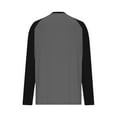 thumbnail image 6 of Diufon Plus Size Long Sleeve Tops for Women Fall Fashion Color Block Crewneck Top Casual Loose Basic Shirts, 6 of 7