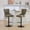 Olive Green, variant on Adjustable Height Bar Stools, Pu Leather , Comfort For Home Pub And Kitchen (olive , Of 2 Modern , With Comfortable Back 2