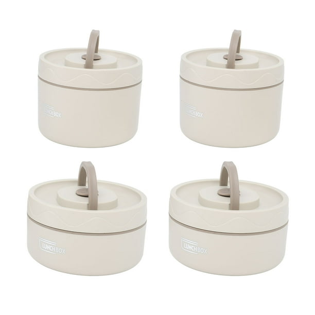 Fiambrera Con Aislamiento De Acero Inoxidable, Caja Sellada Con Bolsa Térmica, Multifuncional Y Portátil, Diseño Redondo, Contenedor De Alimentos, Fiambrera Térmica