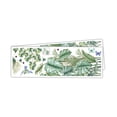 thumbnail image 1 of Calcomanía de pared de plantas , mural de pared de plantas , estilo moderno, murales de pared, decoración de arte de pared de hojas, 1 of 8