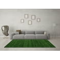 thumbnail image 3 of Ahgly Company Indoor Square Oriental Green Modern Area Rugs, 3' Square, 3 of 4