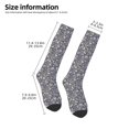 thumbnail image 5 of Balery Daisies Flowers Printed Novelty Socks Men's Women's Crew Socks Sports Socks Knee High Socks Cotton Socks Quirky and Cool Socks, 5 of 9