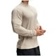 thumbnail image 4 of pstuiky manga larga para hombre, Suéter informal de moda para hombre, color liso, deportivo, manga larga, cuello redondo. Tops de talla grande para hombre m, 4 of 4
