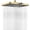 Brushed Gold-Square 13'', variant on 5 Spray Modes Shower Head  13'' High Rain Large Rainfall Showerhead For Bathroom Flow Waterfall Fixed Showerheads With Adjustable Swivel Ball Joint Brushed
