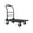 Black, variant on 1800LBS Platform Truck Cart, 36"x24" Heavy Duty Utility Push Cart with 6" Swivel Wheels & Brakes, Foldable Hand Truck for Warehouse, Shipping & Moving