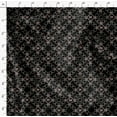 thumbnail image 4 of Soimoi Black polyester Crepe Fabric Floral Wreath Geometric Print Fabric by Yard 52 Inch Wide, 4 of 5