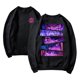 thumbnail image 1 of Pop cazadora para niña Demon Hunters Boys Girls Fashion Round-Neck Sweatshirt Streetwear Soft Comfortable Long Sleeve Hoodie for Daily Wear Spring Fall Winter （Black）, 1 of 4