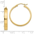 thumbnail image 4 of 10K Yellow Gold Polished Hoop Earring (Width 4) (Length 28) - Jbsp, 4 of 5
