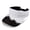 Black White Music Notes, variant on Galaxy Print Women’s Adjustable Open Top Sun Visor Lightweight Athletic Hat for Running Golf Tennis Beach