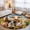 Yellow, variant on Farmhouse Animal Washable Living Room Rugs 8'x10', Cow Horse Alpaca Pig Sunflower Rustic Washable Throw Large Area Rug Non-Slip Sturdy Edge Binding Carpet for Bedroom Dining Room Office