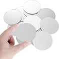 thumbnail image 2 of 25 Pieces Acrylic Mini Size Round Mirror Adhesive Small Craft Tiles for Crafts (4 Inch in Diameter), 2 of 7