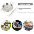 thumbnail image 2 of 1 Set of Vertical Grill Rack Detachable Grill Skewer Outdoor BBQ Meat Rack Stainless Steel Grill Rack, 2 of 8
