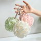 thumbnail image 5 of Gran bola de baño, linda bola de pelo con encaje, de alta gama, duradera, para adultos, suministros de baño con flores, 5 of 6