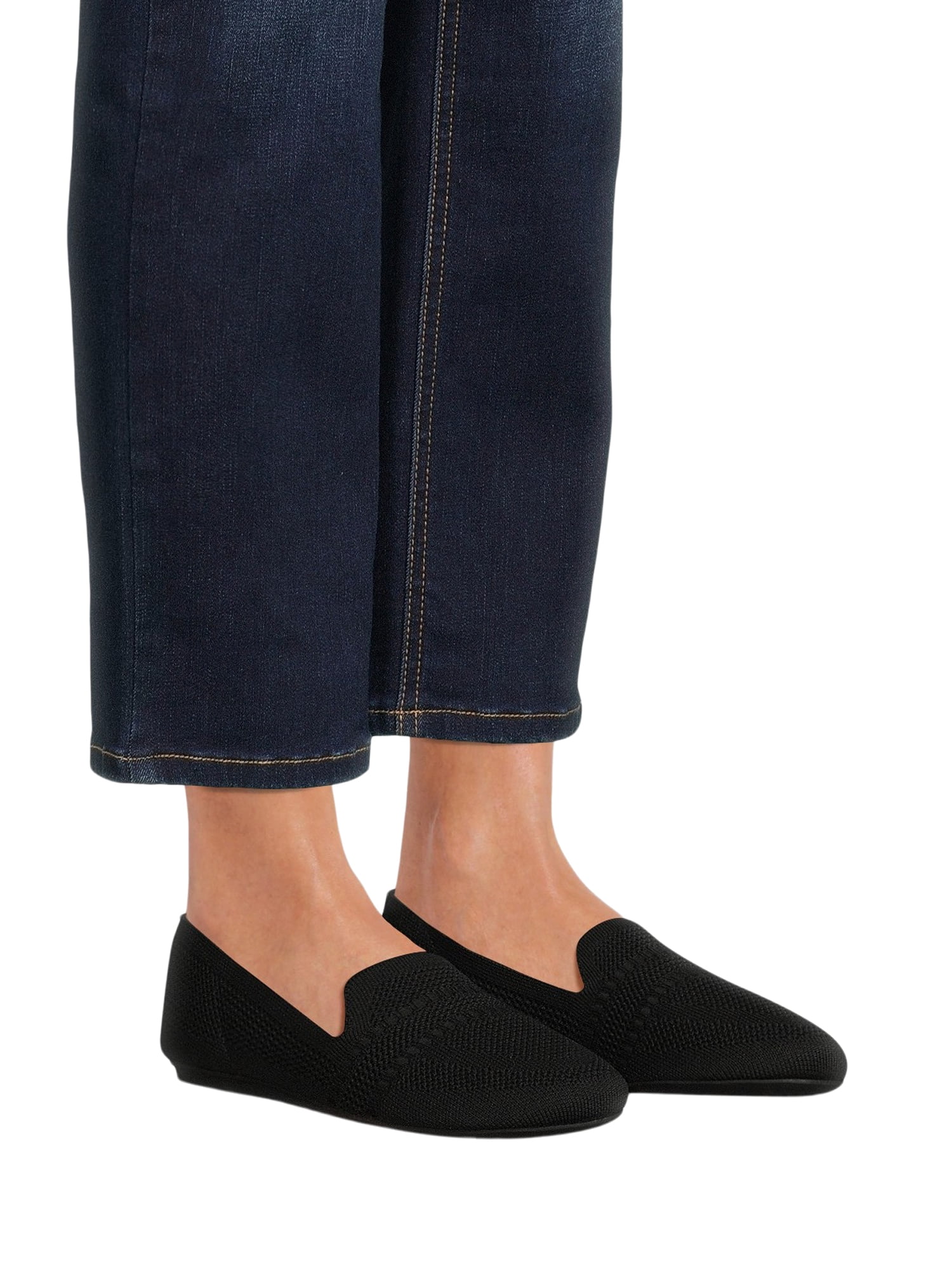 Time and Tru Women's Knit Loafers