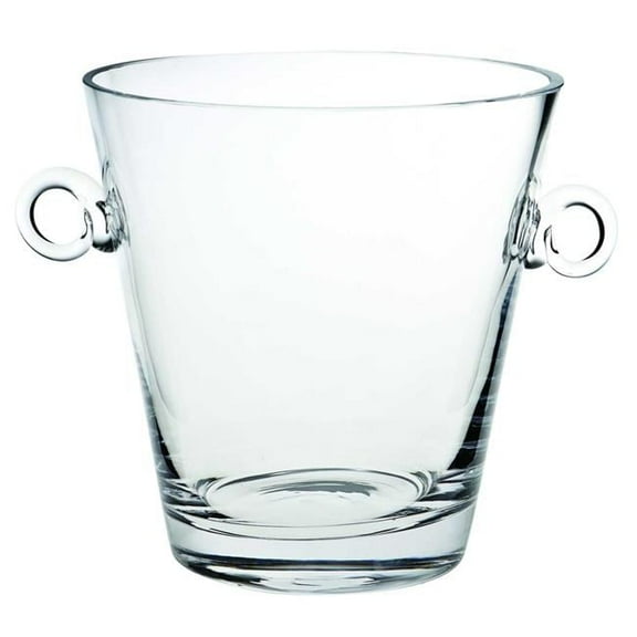 9 in. Mouth Blown European Glass Ice Bucket or Cooler