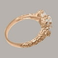 thumbnail image 5 of LBG British Made 9k Rose Gold Natural Opal Womens Statement Ring - 33 size options - Size 10, 5 of 8