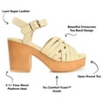 thumbnail image 2 of Journee Collection Womens Addisyn Tru Comfort Foam Woven Detail Clog Sandals, 2 of 6