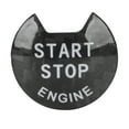 thumbnail image 2 of Carbon Fiber Engine Start Stop Button Trim Ignition Starter Cover Fit for Nissan Sunny, 2 of 14