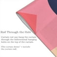 thumbnail image 5 of XMXT Japanese Noren Doorway Room Divider Curtain,Art Geometric Pink Print Restaurant Closet Door Entrance Kitchen Curtains, 34 x 56 inches, 5 of 7