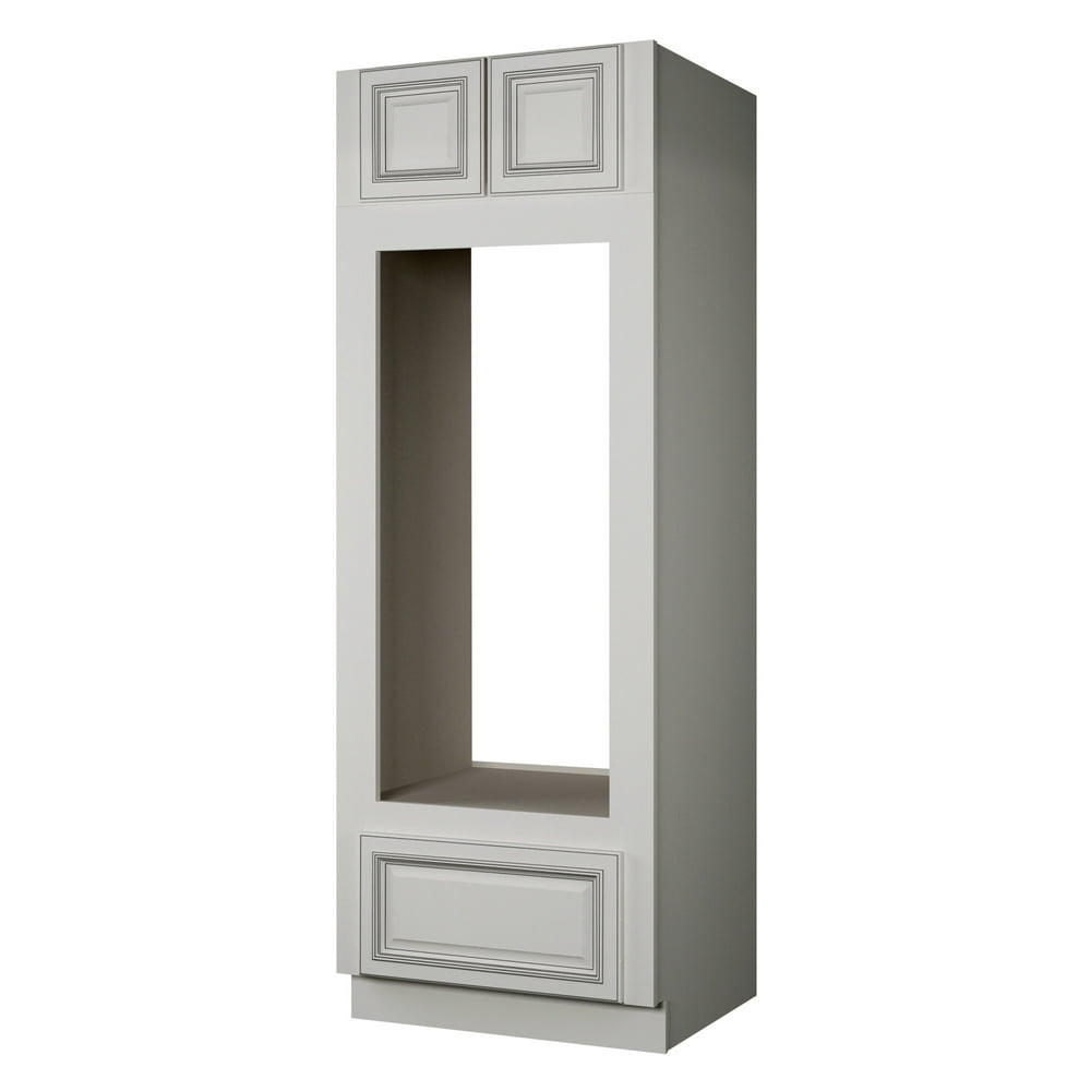 Sunny Wood Rlp3084ocdA Riley 30" Wide X 84" High Double Oven Wall White Walmart