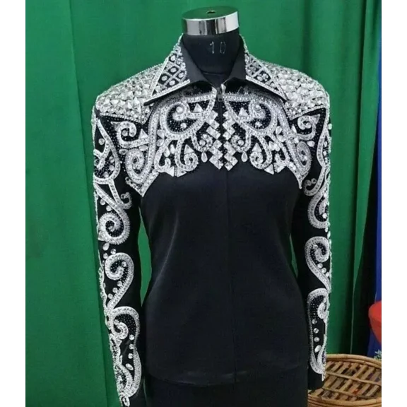 Western Show Pleasure Rail Shirt Jacket Clothes Showmanship Horsemanship