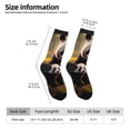 thumbnail image 2 of Vsdgher Forest Panda Crew Socks for Men & Women, Breathable Casual Athletic Ankle Socks, 2 of 6