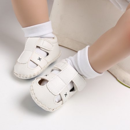 

Baby Boys Casual Sandals Non-slip Soft Sole Comfortable Hook And Loop Fastener Shoes For Walking