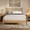Light Oak, variant on Home Design Downey Solid Wood Twin Platform Bed With Spindle Headboard, No Box Spring Required, Light Oak