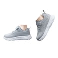 thumbnail image 4 of Gubotare Toddler Summer Shoes Boys Girls Sneakers Lightweight Kids Tennis Shoes Breathable Running Shoes Comfortable Toddler/Little Kid/Big Kid Size 1 (Grey,Big Kids 1), 4 of 9