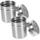 thumbnail image 1 of 6 pcs Pepper Shakers Silver Powder Shakers Automatic Snicker Shakers Spice, 1 of 5