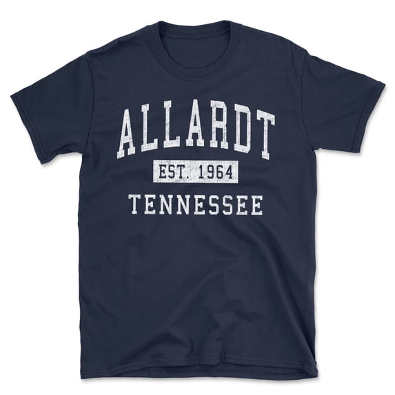 Allardt Tennessee Classic Established Men's Cotton T-Shirt