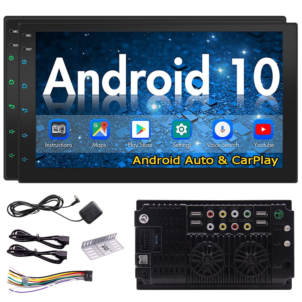 10.1" Android 7.1 Bluetooth 2DIN Car Stereo Radio MP5 Player WiFi GPS Navigation 