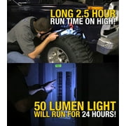 NextLED 350 Lumen Foldable Slim Rechargeable LED Work Light with Strong Magnet, Water Resistant