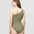 thumbnail image 2 of Aeropostale Womens Ribbed Bodysuit Jumpsuit, Green, Juniors, Small, 2 of 2