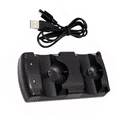 thumbnail image 1 of Convenient and Efficient Controller Dual Charger LED Charging Indicator, for PS3 Two Controllers, 1 of 5