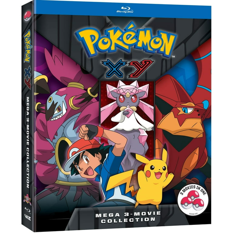 Pok mon XY Mega 3 Movie Collection Blu ray Walmart