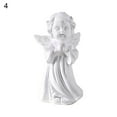 thumbnail image 1 of Forme Fille Ange Figurine Claire Texture Résine Jardin Bibelots Table Sculpture Bureau Décor, 1 of 10